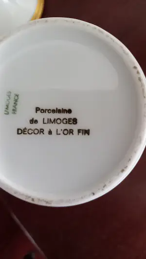 Royal Limoges - Item "Dėcor&L'orFin (echt goud) made in France. kopen? Bied vanaf 35!