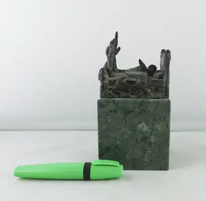 Dick Aerts - Brons op marmeren voet, Reinaert de Vos kopen? Bied vanaf 100!