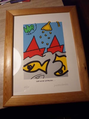 Peter Louman - Zeefdruk, Over water gesproken... kopen? Bied vanaf 25!