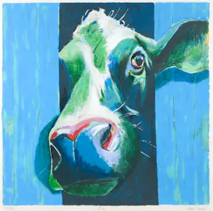 Theo Onnes - Zeefdruk, Eva - Ingelijst kopen? Bied vanaf 50!