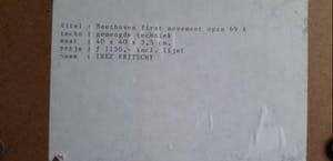 Inez Fritschy - Beethoven first movement opus 69 A kopen? Bied vanaf 75!