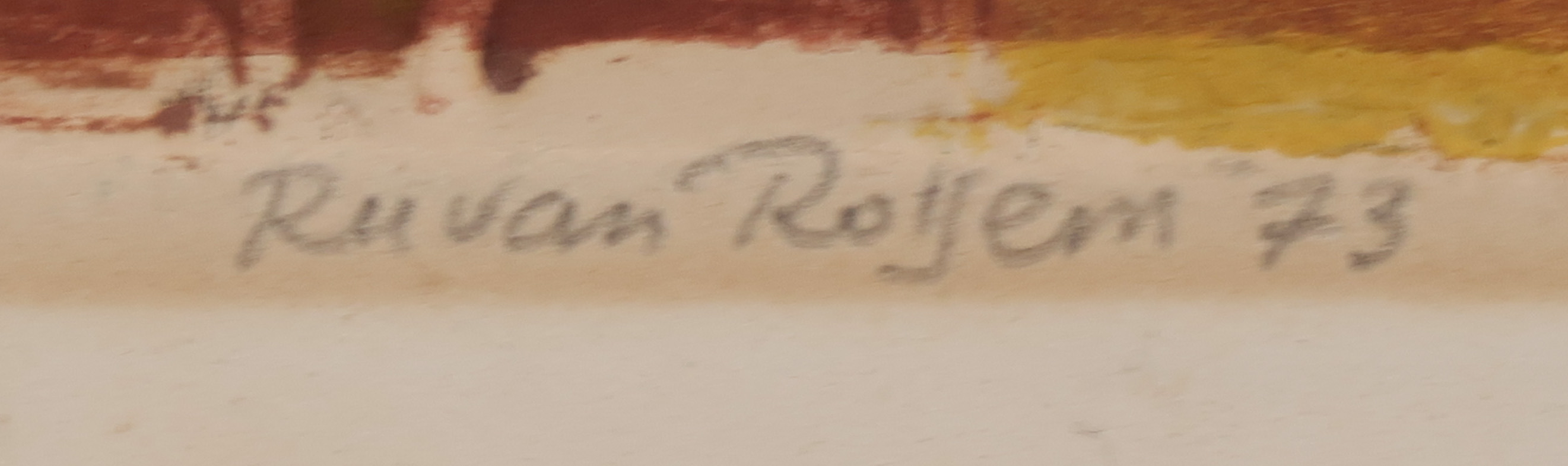 Ru van Rossem - Reliëfets en aquatint, Afrikaans dagboek VII kopen? Bied vanaf 50!