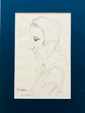 Jan Wiegers - portret van een dame verkauft für € 70!