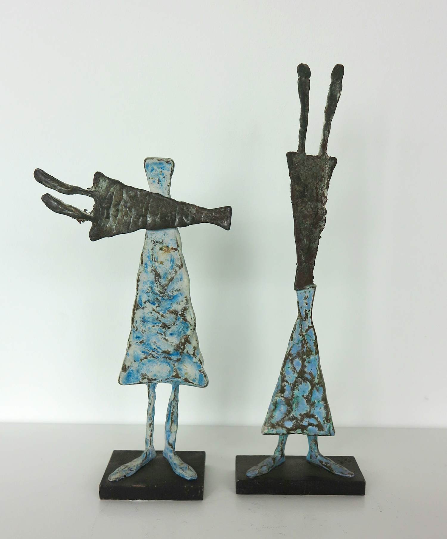 Zihong Zhang - Dancing with my shadow I en II (Brons) kopen? Bied vanaf 200!