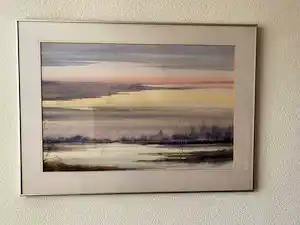 Wim Bijkerk - Landschap verkauft für € 60!