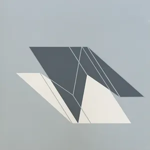 Marcel Floris - Gesigneerde litho - Geometrische compositie - 1973 - 8/50 kopen? Bied vanaf 55!