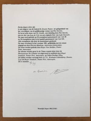 Vic Gentils - Gesigneerde ets - 1981 - 'Het Café' - VII/XX kopen? Bied vanaf 35!