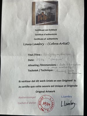 Louis Lambry - Herfstsymphonie kopen? Bied vanaf 30!