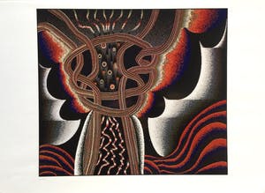 Shinkichi Tajiri - zeldzame knoop - gesigneerde computerprint - incl. originele bewaarmap kopen? Bied vanaf 150!