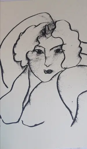Geert Jan Jansen - Schilder & Kunstvervalser -potloodgesigneerde Litho Matisse "femme séduisante " kopen? Bied vanaf 30!