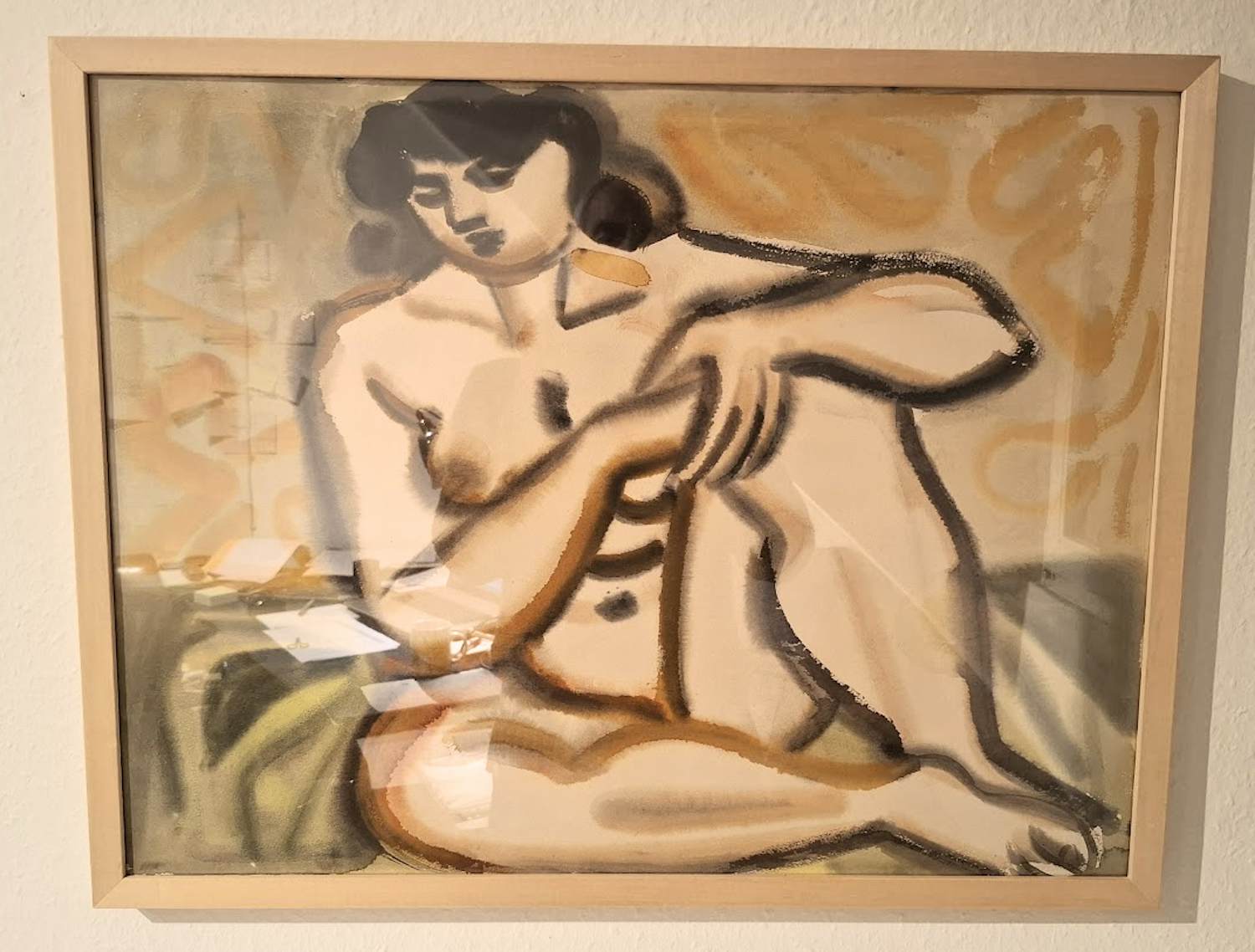 Edvard Frank - Sitzender Akt kopen? Bied vanaf 400!