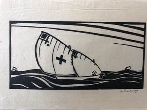 Jan Poortenaar - Zeilende prauw kopen? Bied vanaf 35!