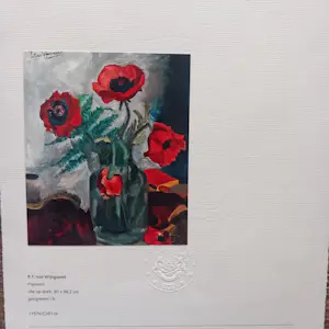 Piet van Wijngaerdt - Stilleven met Papavers kopen? Bied vanaf 675!
