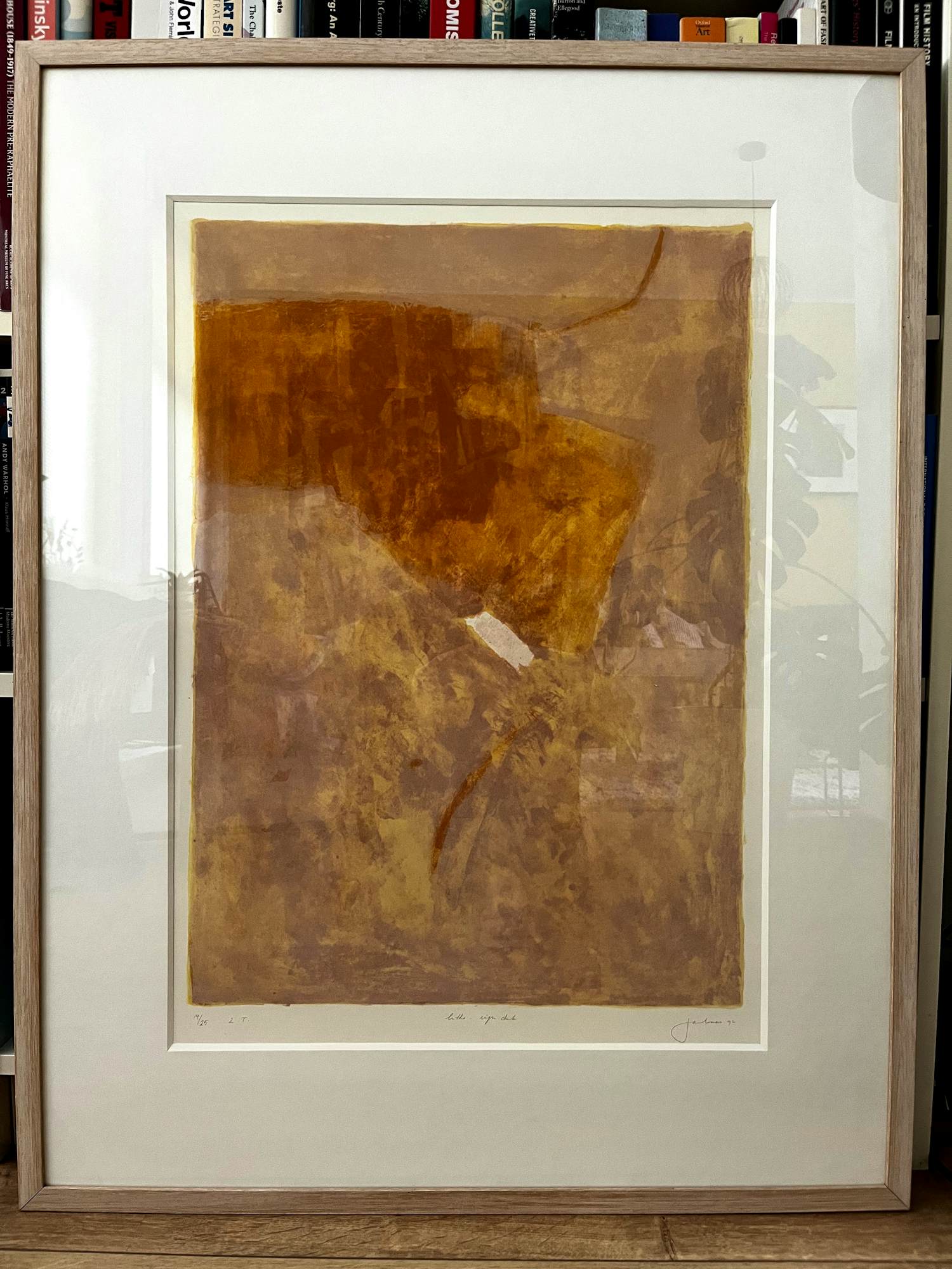 Buy Jan Baas - Litho, Zonder titel, 14/25 - Ingelijst? Bid from 40!