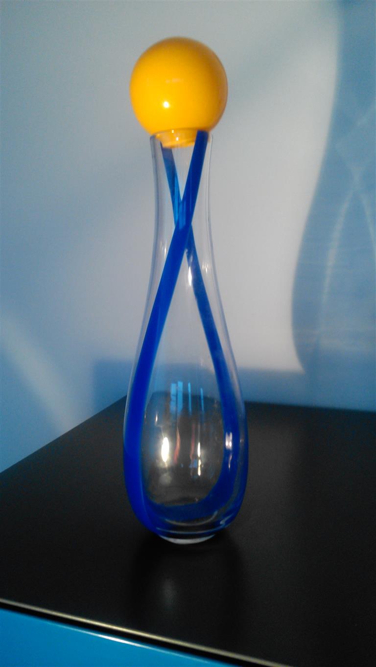 Royal Leerdam - Frans Molenaar - Serica stolpvaas (gelimiteerde oplage) kopen? Bied vanaf 79!