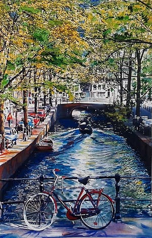 Elena Polyakova - Mooi Amsterdam kopen? Bied vanaf 65!