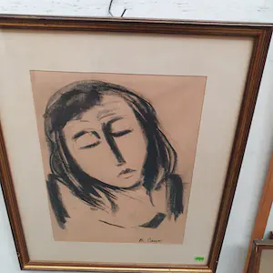 Gabriel De Pauw - Vrouwenportret kopen? Bied vanaf 50!