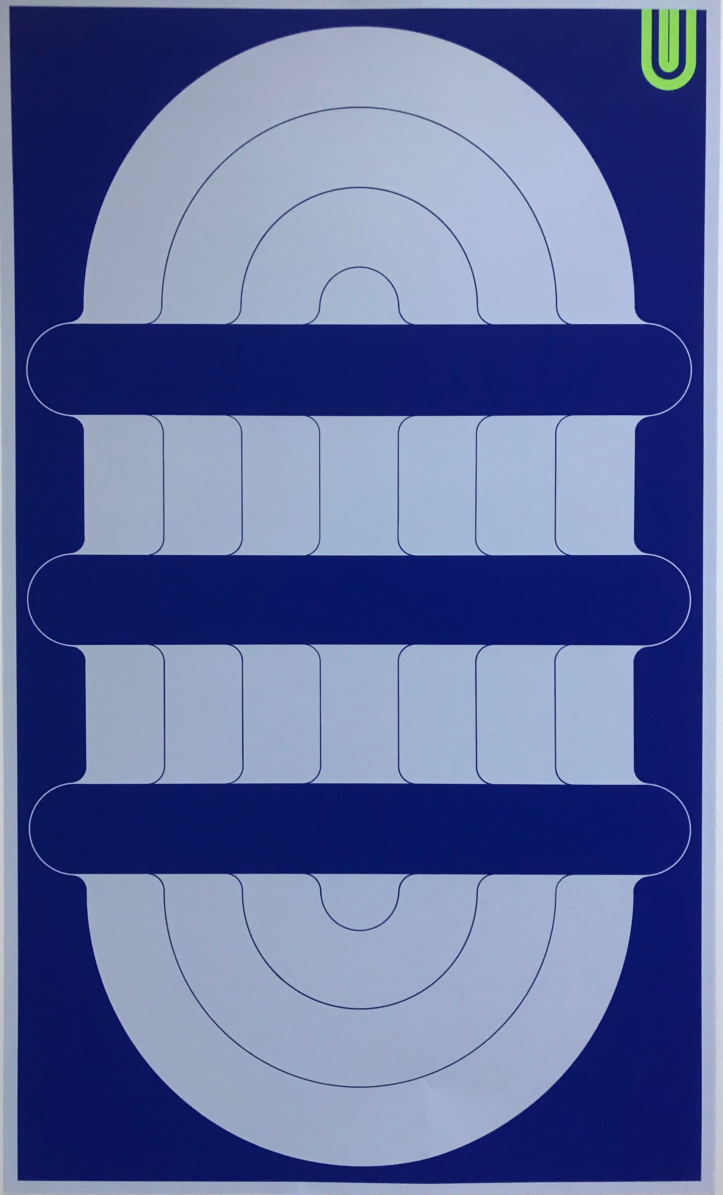 Ado Hamelrijck - Gesigneerde zeefdruk - 1971 - 130/150 verkocht voor € 85!