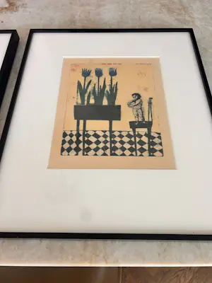 Eliza Kopec - 2 x offset litho - Fleurs du paradis & Primavera kopen? Bied vanaf 30!