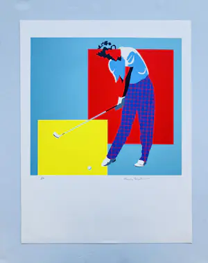 AcheterHuub Lepelaar - Golfer II? Enchérissez de 55!