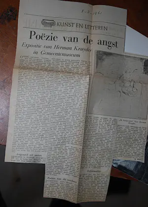 Herman Kruyder - 3 boekwerken + krantenartikel 1961 kopen? Bied vanaf 50!