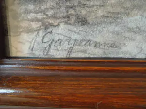 Johannes Josephus Garjeanne - Gemengde Techniek - Dorpsgezicht kopen? Bied vanaf 55!
