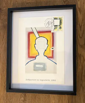 Roger Raveel - Zelfportret in tegenlicht kopen? Bied vanaf 100!