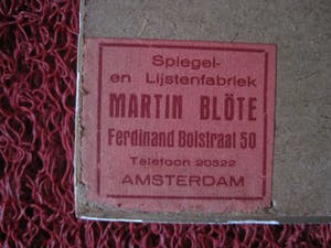 Niet of onleesbaar gesigneerd - Gesigneerde zg. droge naald Ets "Amsterdam OZ Achterburgwal" kopen? Bied vanaf 10!