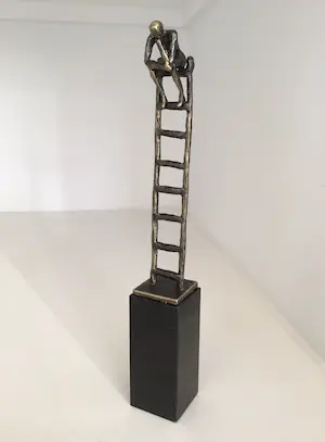 Corry Ammerlaan - Sculptuur “ De denkende mens “ kopen? Bied vanaf 1!