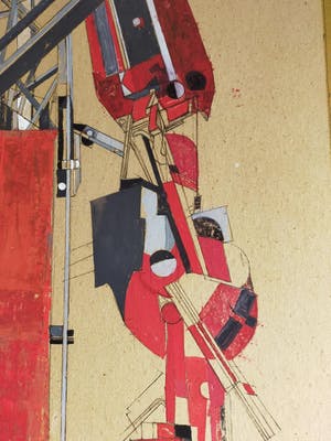 Niet of onleesbaar gesigneerd - Marchinerie [ J.J.Prins ] kopen? Bied vanaf 1!