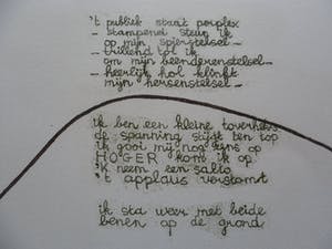 Helen van der Deen - Ets/Aquatint, Titel, " trampoline ". kopen? Bied vanaf 35!