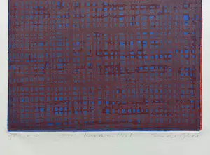 Eric de Nie - Minimalistische compositie, aquatint ets kopen? Bied vanaf 60!