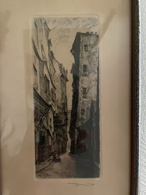 Niet of onleesbaar gesigneerd - PARIS LA RUE DE VENISE - 41G kopen? Bied vanaf 1!
