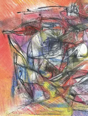 Silvin Bronkart - Prächtige, farbenfrohe abstrakte Komposition aus dem Jahr 1957 kopen? Bied vanaf 650!