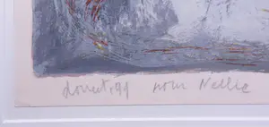 Jacques Doucet - Zeefdruk, Abstracte compositie - Ingelijst (Groot) kopen? Bied vanaf 250!