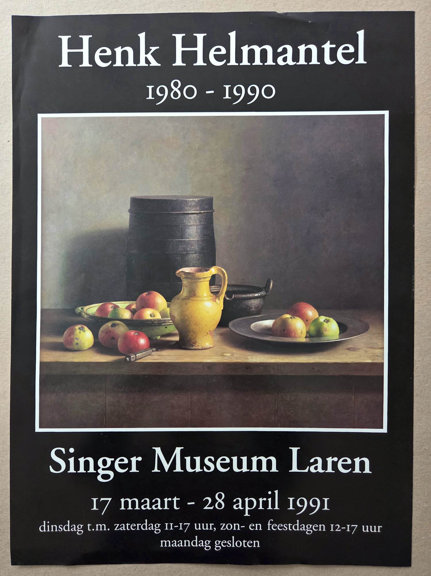 Henk Helmantel - Singer Laren. 1991. Stilleven. kopen? Bied vanaf 20!