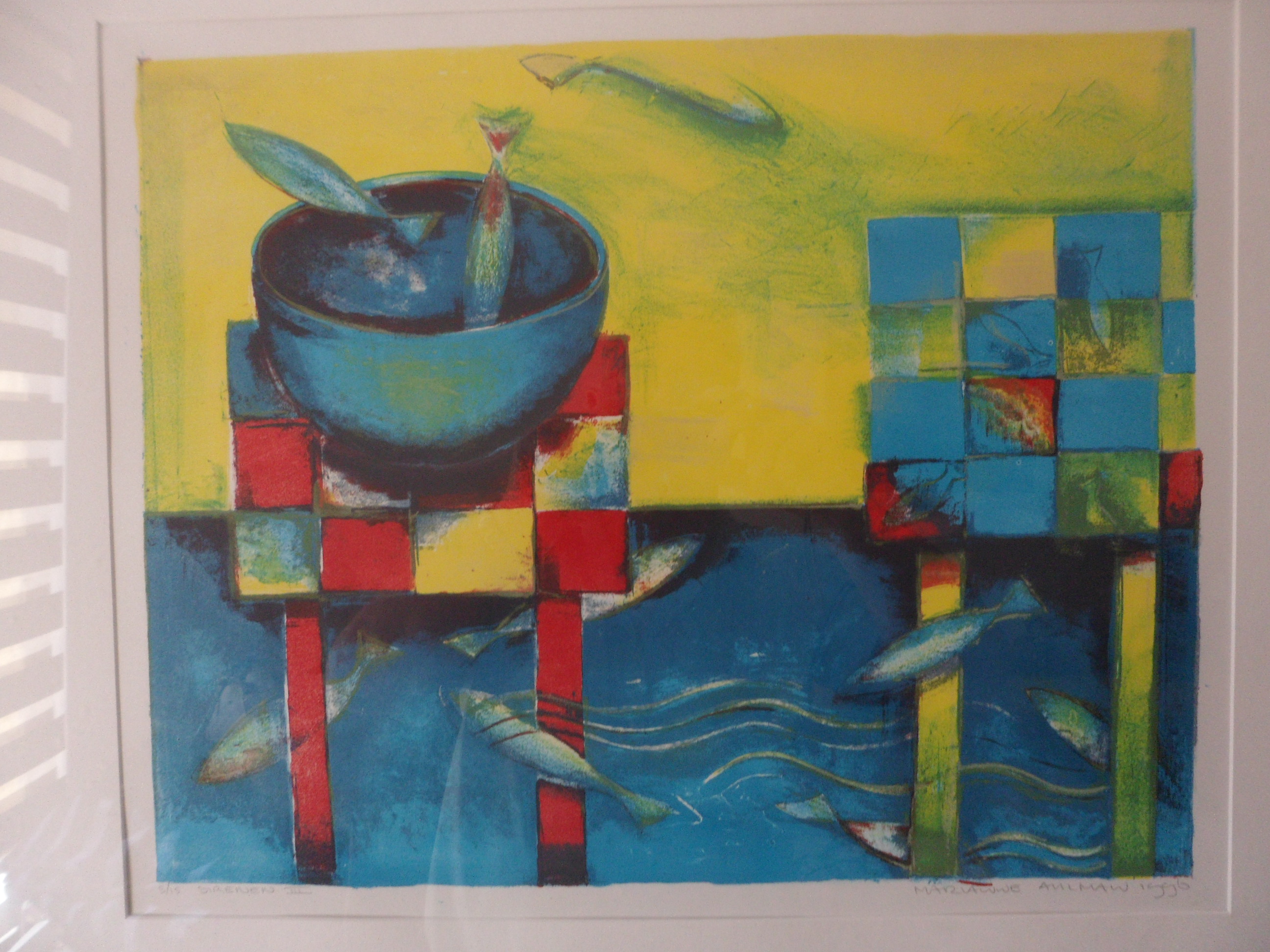 Marianne Aulman - Litho, titel: Sirenen III kopen? Bied vanaf 30!