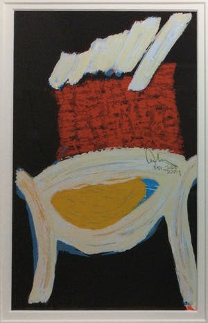 Arty Grimm - z.t. | kleuren zeefdruk - mooi ingelijst kopen? Bied vanaf 49!