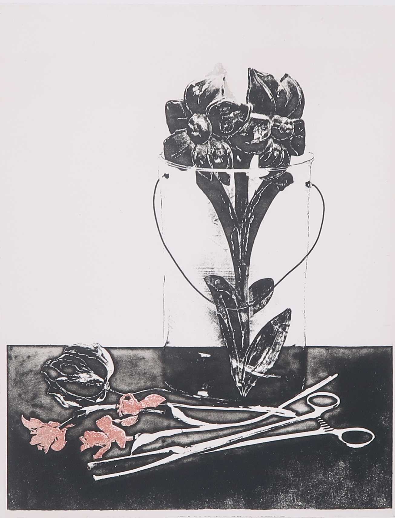 Niet of onleesbaar gesigneerd - Ets, Zonder titel kopen? Bied vanaf 1!