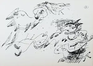 Corneille - Les jambages au cou (herdruk 1966), met tekst van Christian Dotremont kopen? Bied vanaf 50!