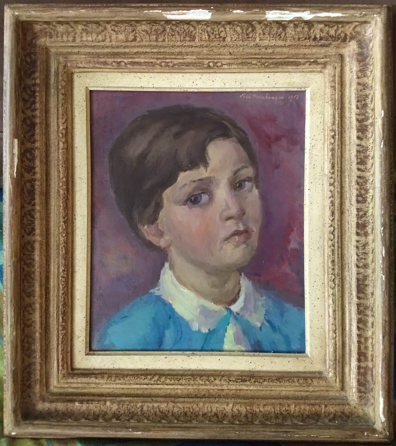 Elie Neuburger - Portret van een meisje kopen? Bied vanaf 250!