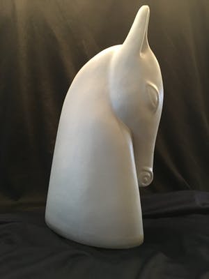 Anette Edmark - Terracotta paardenhoofd kopen? Bied vanaf 30!