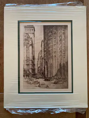 Anton Schutz - DIV stadsgezichten New York heliogravures kopen? Bied vanaf 75!