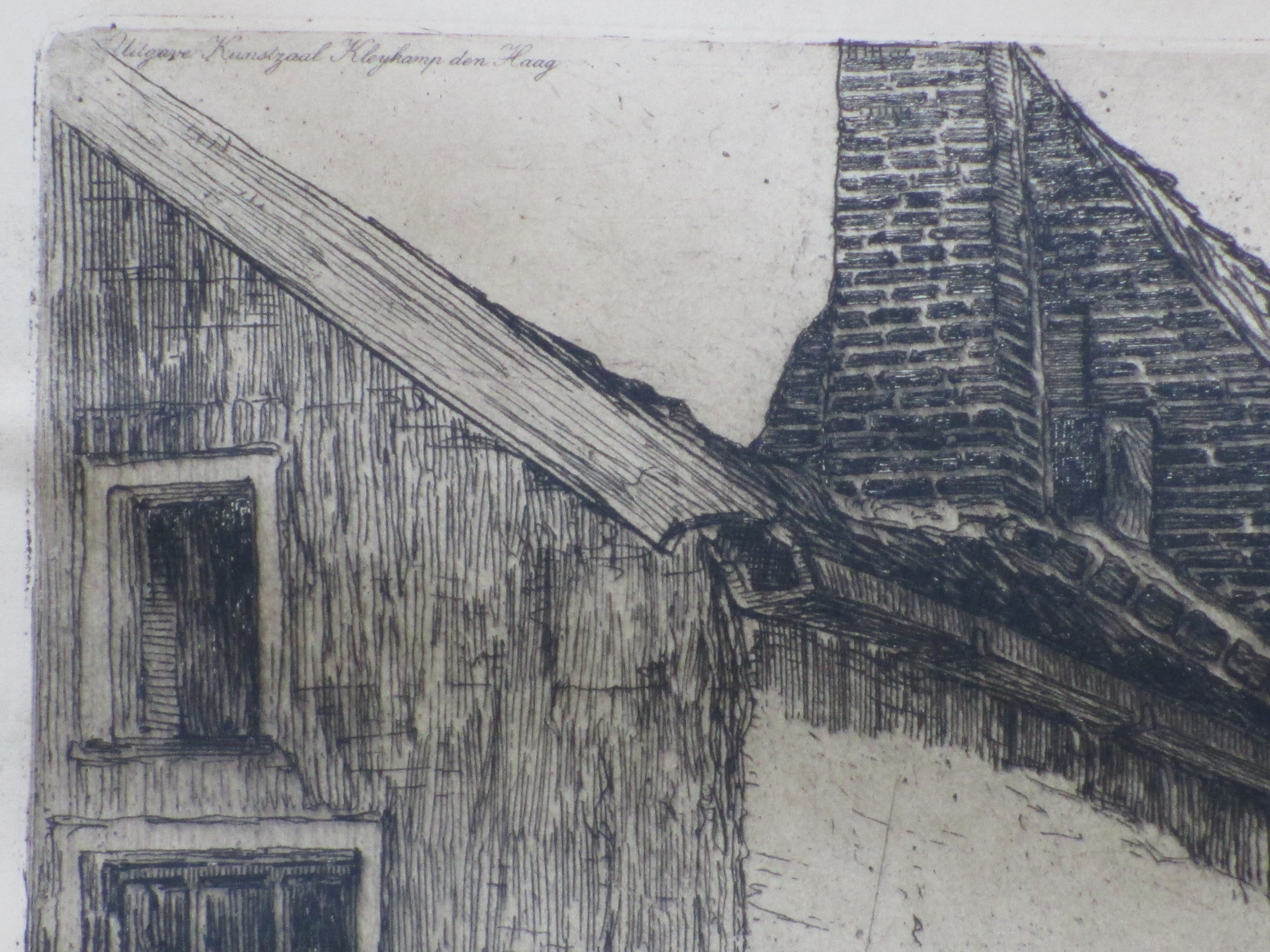 Paul Bodifee - Stadsstraatje - Ets kopen? Bied vanaf 40!