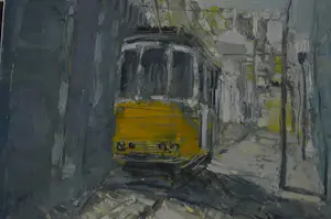 AcheterHan Zhongnai - Tram in Lissabon.? Enchérissez de 650!