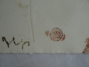 Anton Heyboer - Ets , Zeilschip “La mar”– 48 x 49½ cm – ca. 1985 kopen? Bied vanaf 100!