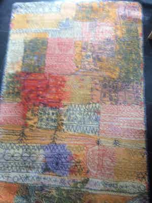 Paul Klee - Florentinisches Villenviertel 1926 design vloerkleed verkocht voor € 300!