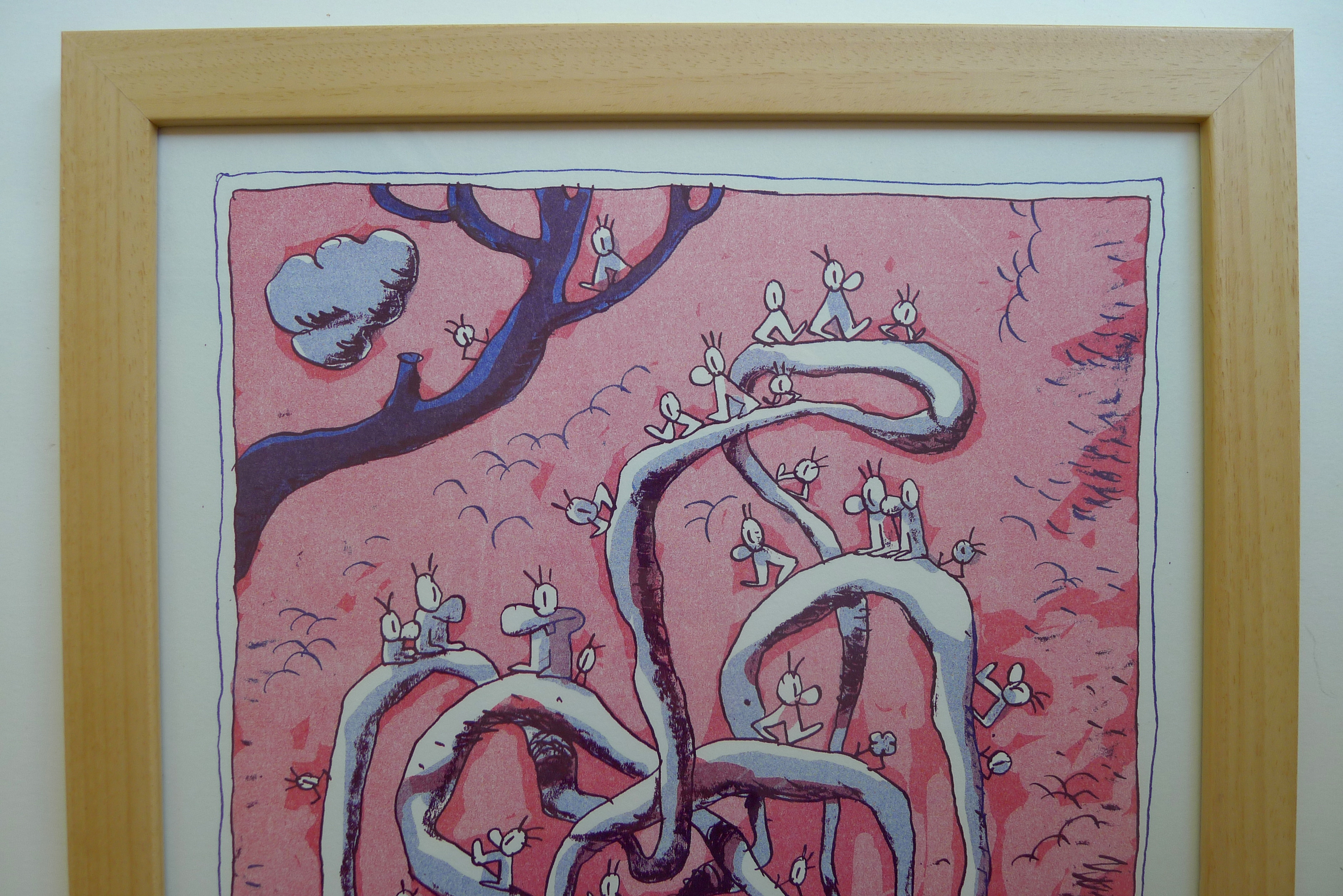 Luc Cromheecke - Gesigneerde Riso print kopen? Bied vanaf 45!