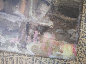 Niet of onleesbaar gesigneerd - Havengezicht. kopen? Bied vanaf 1!