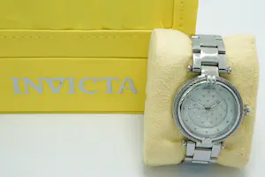 58- Zo goed als nieuw Invicta "bolt lady 28923" dames polshorloge met Box + cert kopen? Bied vanaf 70!